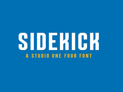 Sidekick bold font display typography font font family fontself typeface