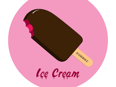 Ice Cream design illustration
