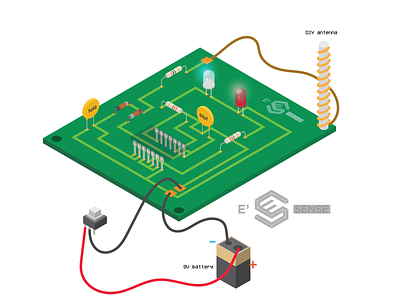 Isometric Schematic Design