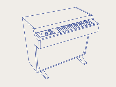 Mellotron Illustration