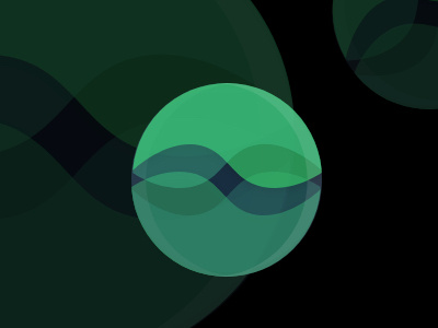 Marble-design illustration logo vector