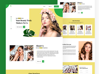 Beauty Website Design