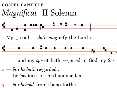 Magnificat bible canticle hymn magnificat