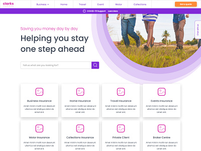 Insurance Landing Page