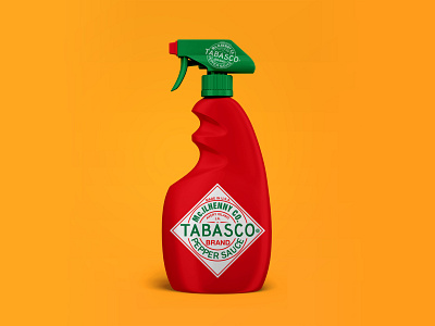 TABASCO BRANDING brand brand design branding branding design design graphic design graphicdesign hot package packagedesign packaging packaging design sauce tabasco