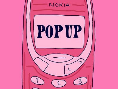 Nokia for life art cartoon concept art design drawing fashion illustration logo vector