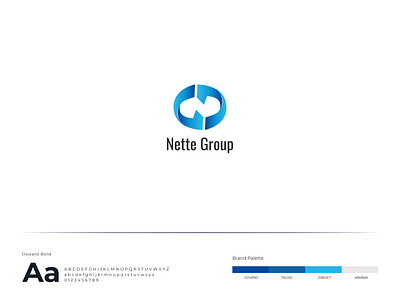 Nette Group Logo Design abstract logo agency branding agency logo brand design brand identity branding design creative logo letter logo logo 2020 logo design nette group logo nette group logo new logo design ng letter logo design ng letter logo design