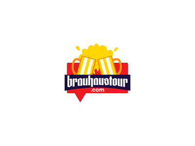 Brauhaustour branding design logo