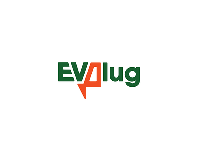 EVplug branding design logo