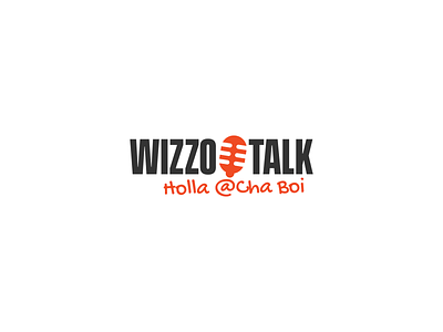 Wizzo Talk branding design logo
