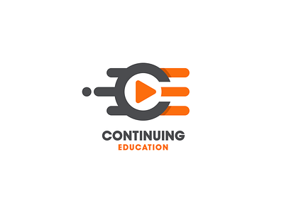 Continuing Education branding design logo