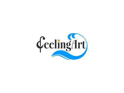 Feelingart branding design logo