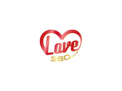 Love 360 branding design logo