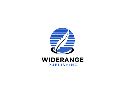 Widerange Publishing branding design logo