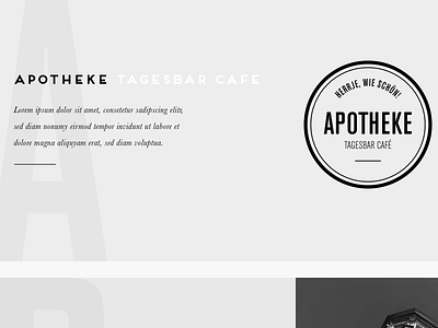 Apotheke interface web