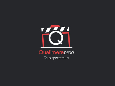 QualimeraProd Identity - Audiovisual Collectif audiovisual branding camera design logo vector video production