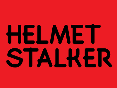 Helmet Stalker - Logotype font logotipo logotype logotype design typogaphy