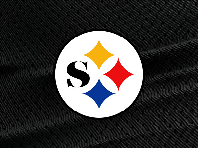 Pittsburgh Steelers logo & logotype black brand branding design football logo nfl pittsburgh pittsburgh steelers simple stars steelers type typography
