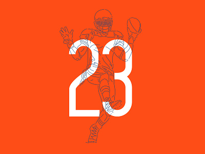 Hester Celebration chicago chicago bears design devin hester football hall of fame hester hof illustration navy nfl numbers orange typography windy city