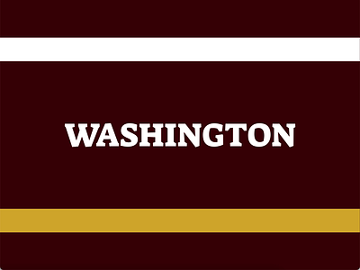 Washington > Hogs branding design football hogs logo nfl team team name type typography washington