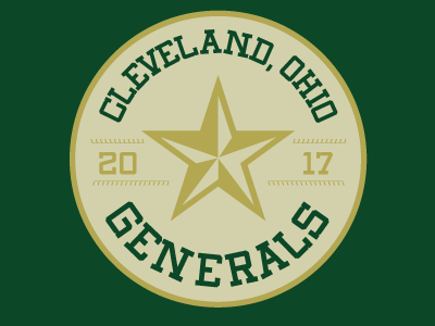 Cleveland Generals Patch