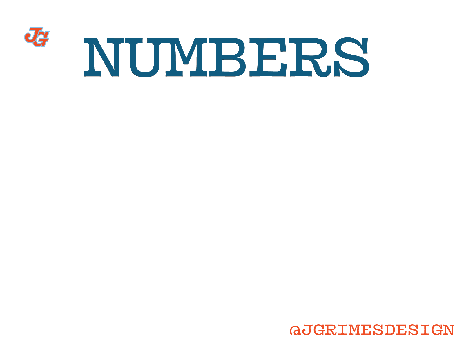 Numbers design numbers numerals sports sports design typogaphy