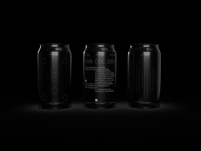 TWB-COL-2020 beer beer branding can design dimension experiment illustrator packaging photoshop