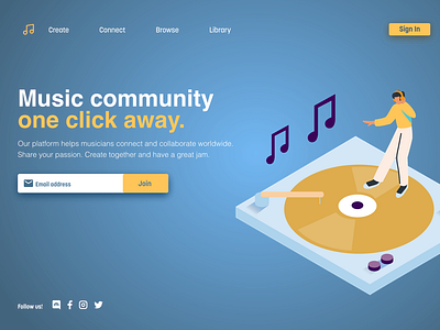 Landing Page