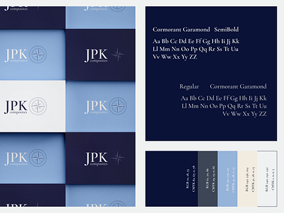 Branding Concept - JPK Composites branding design minimal nautic