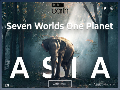 BBC Earth bbc bbcearth branding web