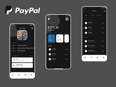 PayPal - Dark Mode