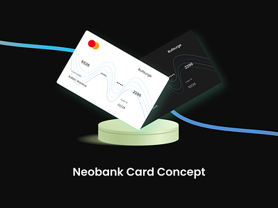 Neo bank Card Concept