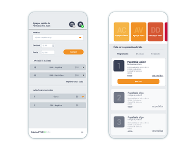 logistic app design uidesign uxdesign