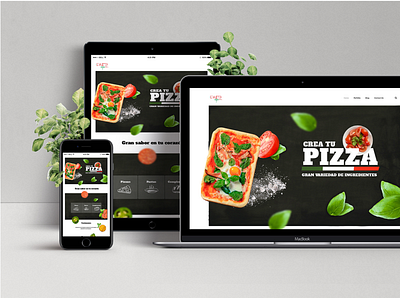 Italian restaurant "La pasta Nostra" design uidesign uxdesign