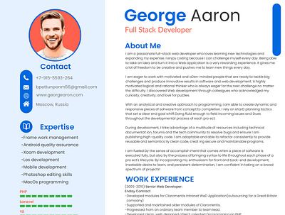 This is a CV. brand branding business cv design graphic design illustration