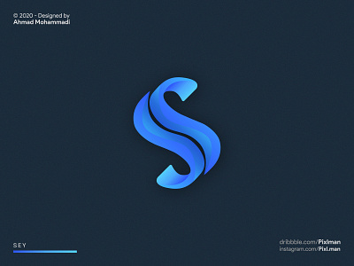 S Letter Logo branding cool design gradient logo logodesign s letter s letter logo
