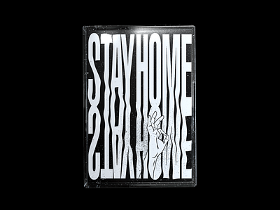 #stayhome branding covid 19 design graphicdesign helvetica icon logo poster design posters tipografía type typographic typography typography art typography poster