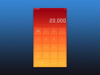 Daily UI 003 - Calculator