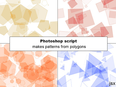 Pattern Creation Script design graphic design jsx pattern photoshop photoshop script photoshop scripting script