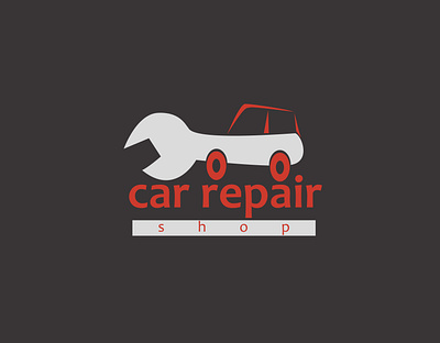 Car Repair Shop Smaple logo bussiness car company logo design logo logo design logotype repair shop logo