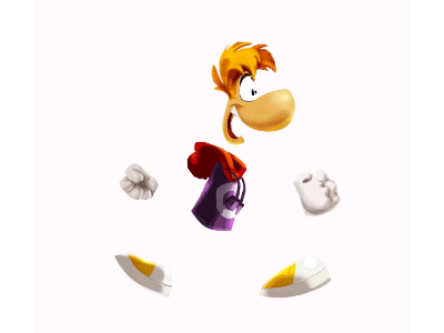 Rayman walk cycle 2d after effects animation cycle rayman walk