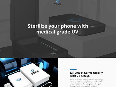 Landing Page - UV SANITIZING