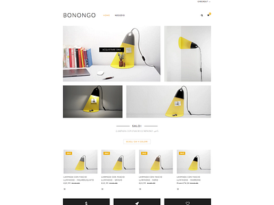 Lamp Design - Landing Page