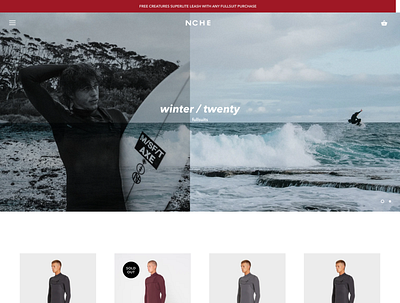Surfing - Landing Page branding design dropshipping illustration landing page shopify typography web design webdesign website