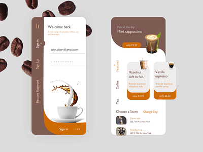 Coffee Shop Mobile App