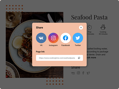 Social Share dailyuichallenge design share ui ux