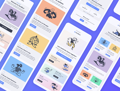Sendbox - email and newsletter Webflow template design email landing newsletter templates ui design webflow