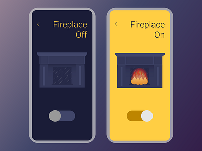 Fireplace Switch - UI 015