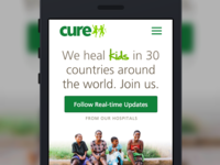 cure.org Redesign