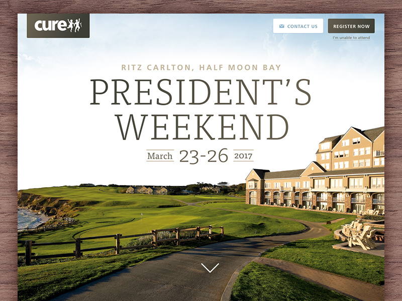 Special Event Registration Page By Daniel Golden On Dribbble